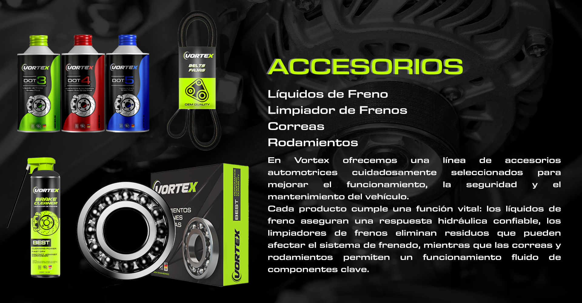 Accesorios para web