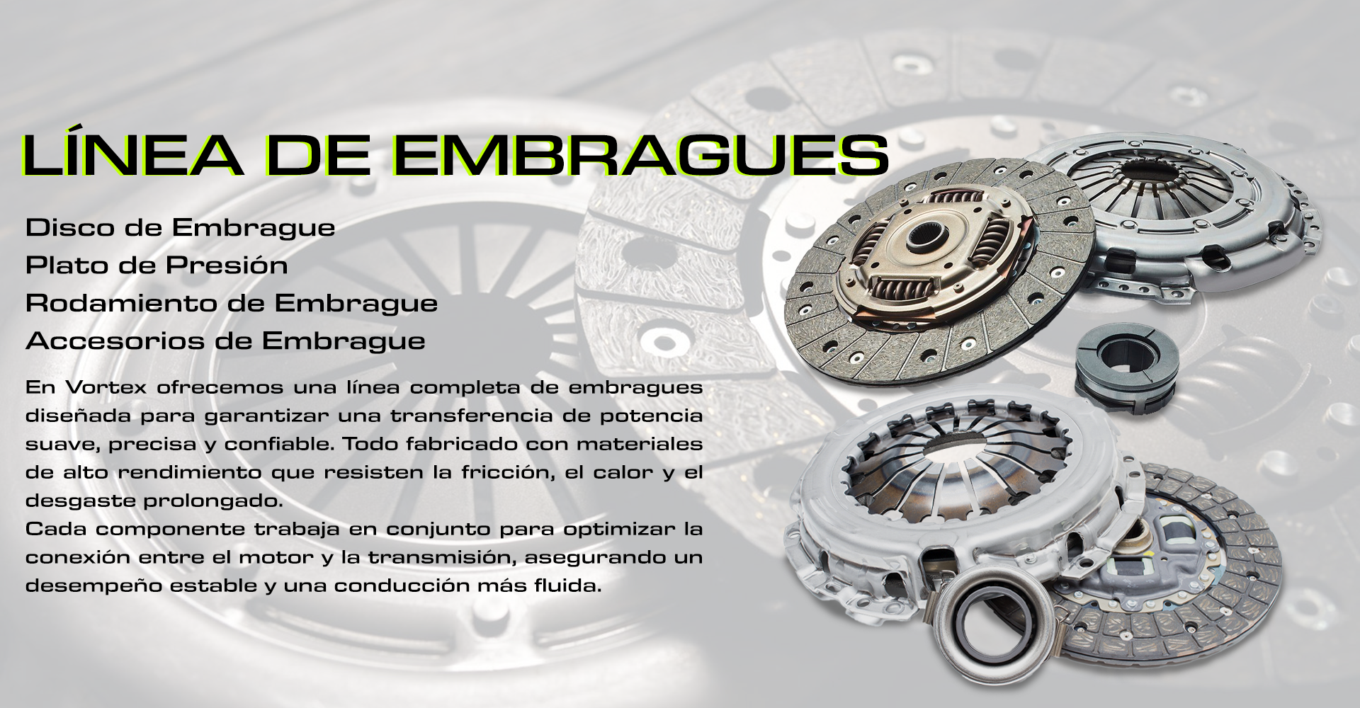 Embrague para web