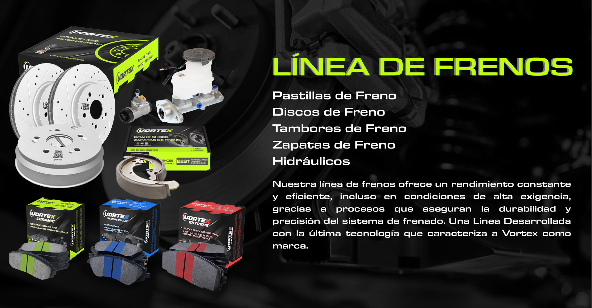 Frenos para web